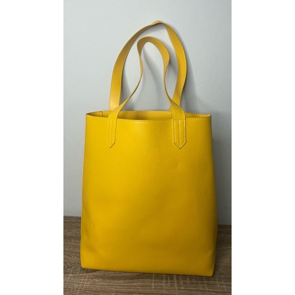 Saks Fifth Avenue Bright Yellow Tote - Picture 13 of 13